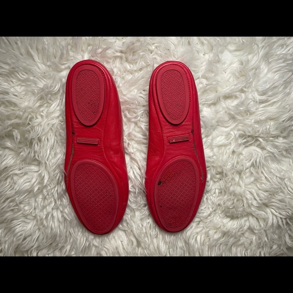 Tory Burch Ballet Blush Red Flats 11 - Picture 5 of 6